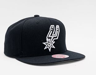 Mitchell & Ness Team Ground 2.0 Snapback San Antonio Spurs Black Cap