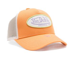Von Dutch Trucker Boston Peach/White Cap