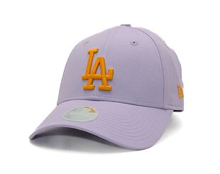 Dámská kšiltovka New Era - 9FORTY League Essential - LA Dodgers - Pastel Purple / Orange