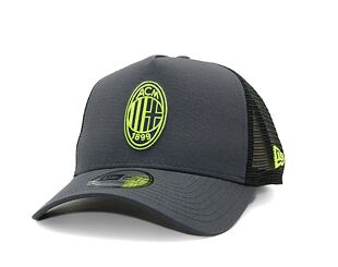 Kšiltovka New Era - 9FORTY Trucker Seasonal - AC Milan - Grey Heather