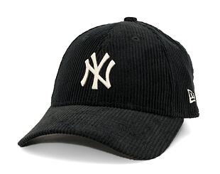 Dámská kšiltovka New Era - 9FORTY Cord - NY Yankees - Black / Off White