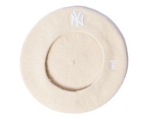 Dámský baret New Era - Wool Beret - NY Yankees - Beige