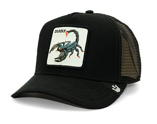 Kšiltovka Goorin Trucker - The Deadliest Scorpion - Black