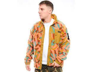 Bunda Helly Hansen - Panorama Printed Pile Snap - Iron Oxide