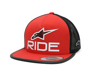 Kšiltovka Alpinestars - Ride 4.0 - Red/Black/White