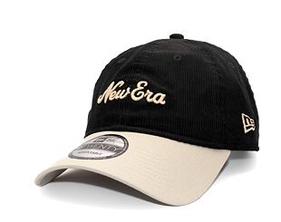 Kšiltovka New Era - 9TWENTY Script Cord - Black / Stone