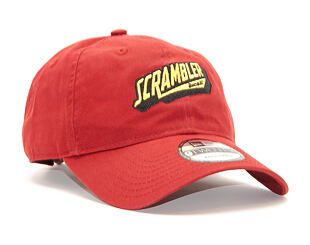 New Era 9TWENTY Ducati Scrambler Washed Scarlet Strapback Cap