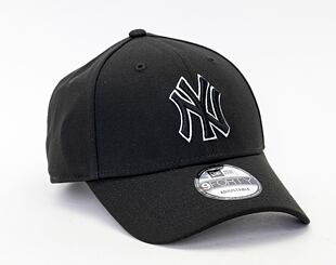 New Era 9FORTY MLB Pop Outline New York Yankees Black Cap