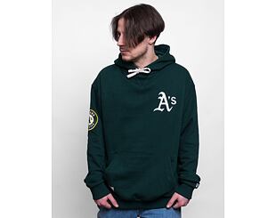 New Era Heritage Oversized Hoody Oakland Athletics Dark Green / Off White