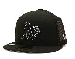 Kšiltovka New Era 59FIFTY MLB "2022 Batting Practice" Oakland Athletics - Black