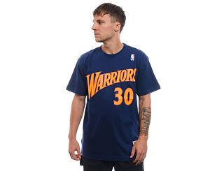 Mitchell & Ness Name & Number tee Golden State Warriors Stephen Curry Navy