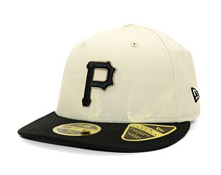 Kšiltovka New Era - 59FIFTY Low Profile "Late Fall Vibes" - Pittsburgh Pirates - Cream / Black