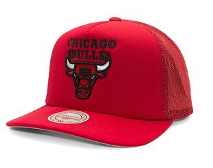 Kšiltovka Mitchell & Ness - Evergreen Trucker - Chicago Bulls - Red