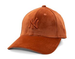 Dámská Kšiltovka New Era - 9FORTY Womens MLB Velour Midi - NY Yankees - Brown