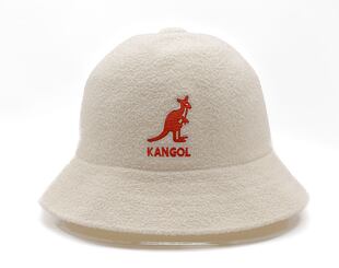 Klobouk Kangol - Big Logo Casual - White