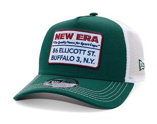 Kšiltovka New Era - Vintage 9FORTY Trucker - Dark Green