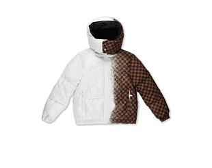 Bunda Sprayground - White Spray Sharks Paris Down Jacket