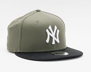 New Era 9FIFTY Color Block New York Yankees Snapback New Olive / Black Cap