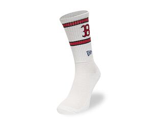 New Era MLB Premium Boston Red Sox White Socks