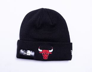 New Era NBA Essential Knit Cuff Chicago Bulls Black Winter Beanie