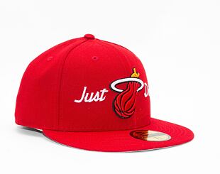 New Era 59FIFTY NBA Just Don Miami Heat Red Cap
