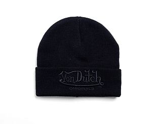 Von Dutch Flint Beanie Acryl Black