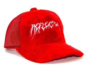 Kšiltovka Reflection Luxury Fuzzy Trucker Supreme Red