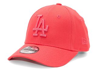 Dětská kšiltovka New Era 9FORTY Kids MLB League Essential Los Angeles Dodgers Lava Red / Lava Red