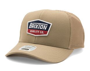 Kšiltovka Brixton Regal Netplus MP Trucker Hat - Khaki/Khaki