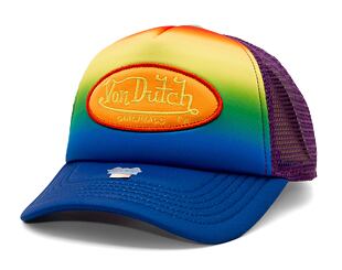 Kšiltovka Von Dutch Trucker Tampa - Rainbow