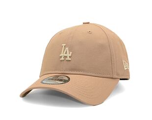 Kšiltovka New Era - 9FORTY Summer Washed - LA Dodgers - Camel / Off White