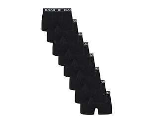 Balení Pánských Boxerek Karl Kani Retro Tape 8 Pack Boxer Briefs black