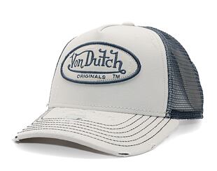 Kšiltovka Von Dutch - Trucker Kiruna - Caps - Cot Twill - Grey/ Black