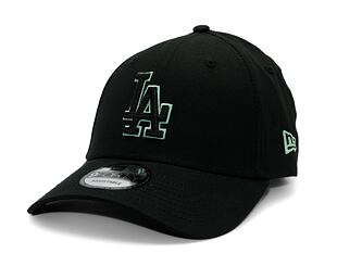 Kšiltovka New Era - MLB Team Outline 9FORTY - LA Dodgers - Black / Mint Green