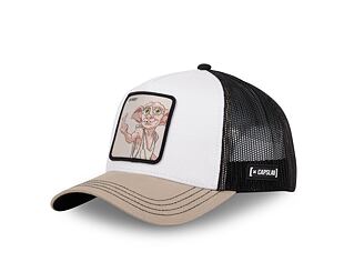 Kšiltovka Capslab - Trucker Harry Potter - Dobby - Beige