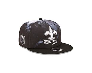 LOS ANGELES RAMS SIDELINE 9FIFTY SNAPBACK HAT - BLACK/ WHITE INK