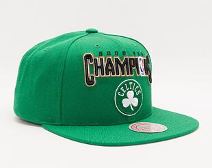 Mitchell & Ness 08 Nba Champs Snapback Hwc Boston Celtics Green Cap