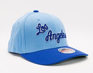 Mitchell & Ness Team 2 Tone 2.0 Stretch Snapback Hwc Los Angeles Lakers Blue Cap