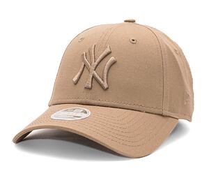 Dámská Kšiltovka New Era - MLB Essential 9FORTY - NY Yankees - Camel