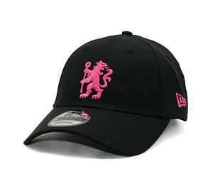 Kšiltovka New Era - 9FORTY Seasonal - Chelsea FC Lion Crest - Black / Pink