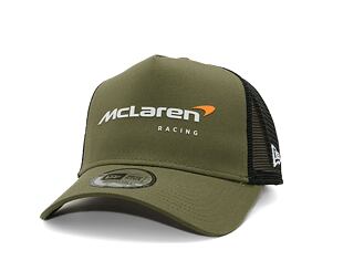 Kšiltovka New Era - 9FORTY Trucker Seasonal McLaren F1 - New Olive