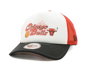 Kšiltovka New Era - 9FORTY Trucker Graphic - Chicago Bulls - Black / Red