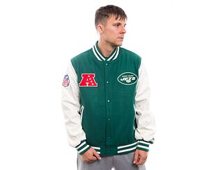 Bunda New Era - Patch Varsity - NY Jets - Green / Off White