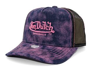 Kšiltovka Von Dutch - Trucker Newark - Cot Twill - Dye/ Purple