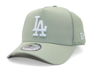 Kšiltovka New Era - MLB Essential 9FORTY Trucker - LA Dodgers - Mint Green / White