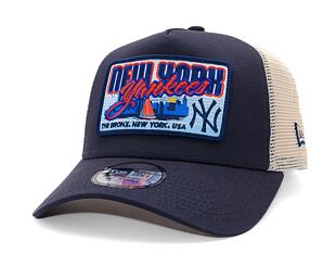 Kšiltovka New Era - MLB Patch 9FORTY Trucker - NY Yankees - Navy