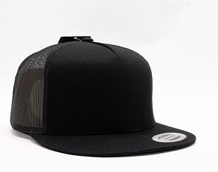 Yupoong 6006 Classic Trucker Black Cap