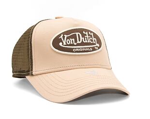 Von Dutch Trucker Boston Powder/Brown Cap