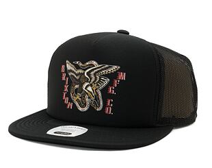 Kšiltovka Brixton Battle HP Trucker Hat - Black/Black