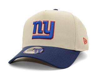 Kšiltovka New Era - 9FORTY A-Frame Cream Patch - NY Giants - Stone / Navy